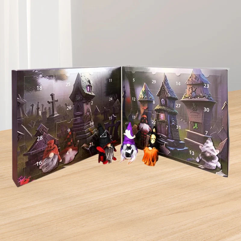 2024 Halloween Gnome Advent Calendar（Save 30% on the first week of pre-sale）