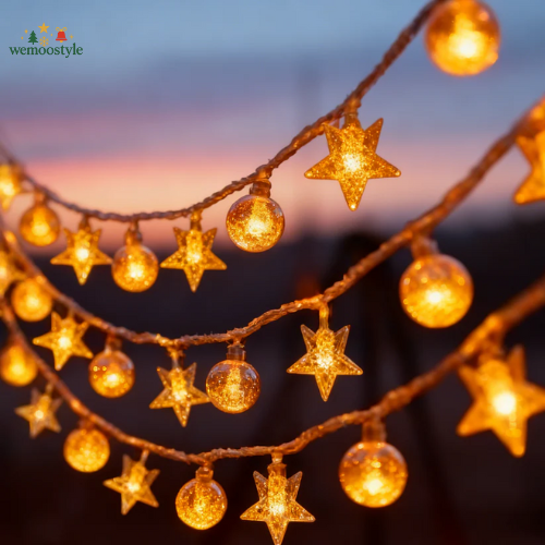 Outdoor Star & Globe String Lights